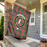 McCullough Tartan Crest Garden Flag